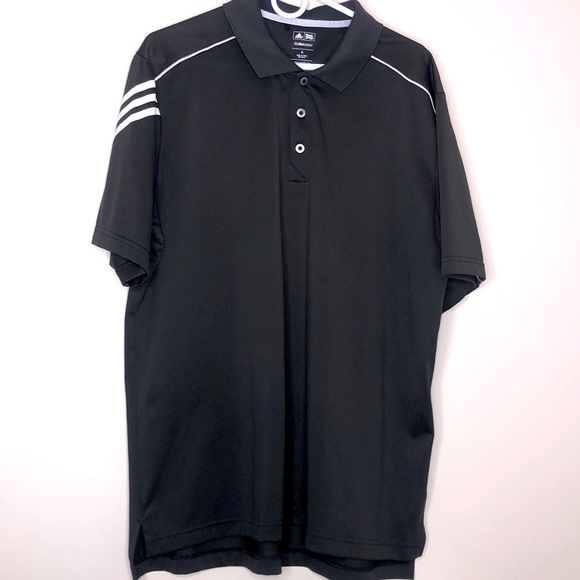 adidas button down collar golf shirt